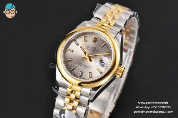 DateJust 28MM Ladies WF YG/SS YG Dial Jubilee Bracelet A2236