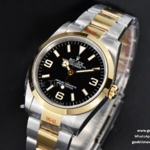 Explorer 124273 36mm YG/SS 904L GMF Black Dial YG/SS Bracelet VR3230