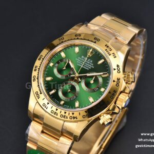Daytona 116508 YG APSF Green Dial Lume Marker YG Bracelet SH4130