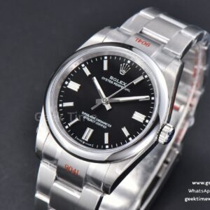 Oyster Perpetual 126000 36mm 904L GMF Black Dial SS Bracelet VR3230