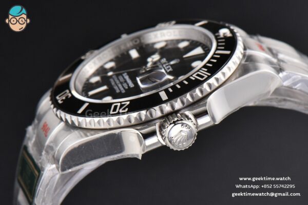 Submariner 126610 LN 41mm King Black Ceramic Black Dial SS Bracelet VR3235 - Image 10