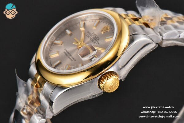 DateJust 28MM Ladies WF YG/SS YG Dial Jubilee Bracelet A2236 - Image 11