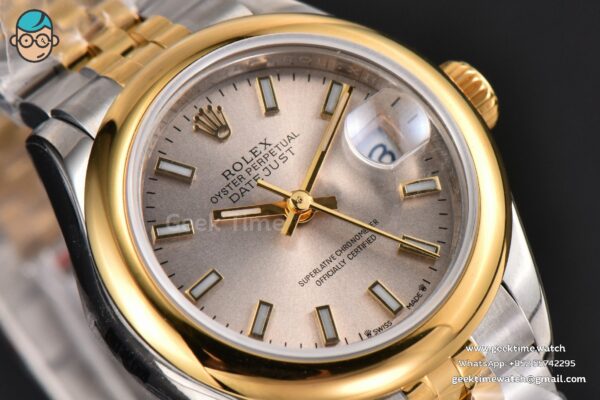 DateJust 28MM Ladies WF YG/SS YG Dial Jubilee Bracelet A2236 - Image 12