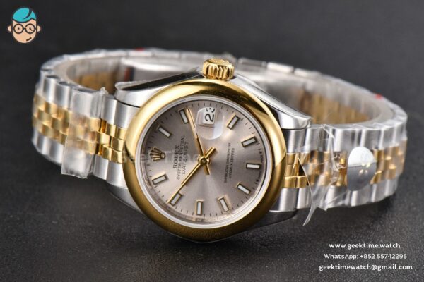 DateJust 28MM Ladies WF YG/SS YG Dial Jubilee Bracelet A2236 - Image 15