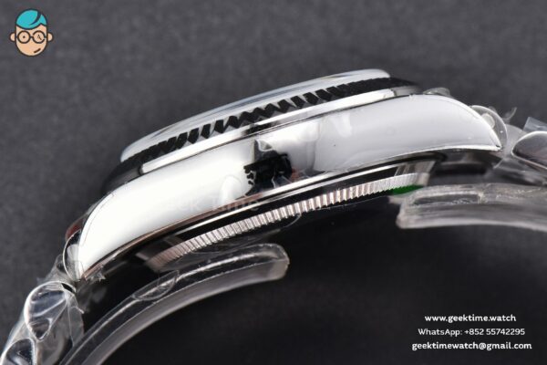DateJust 31MM 904L GMF Fluted Bezel Blue Flowers Dial President Bracelet A2824 - Image 17