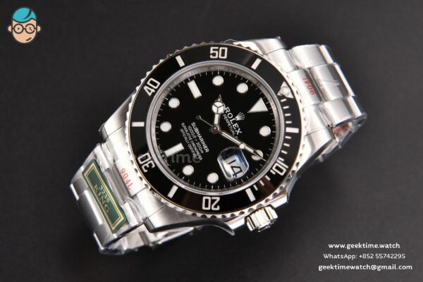Submariner 126610 LN 41mm King Black Ceramic Black Dial SS Bracelet VR3235 - Image 14
