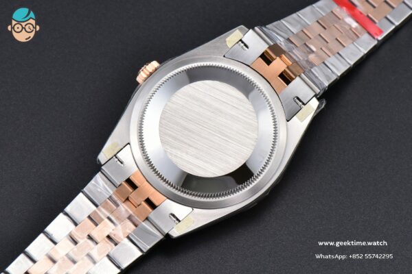 DateJust 36mm 126231 VSF RG/SS Diamond Silver Motif Dial Diamond Marker Jubilee Bracelet VS3235 - Image 17