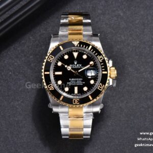 Submariner 116613 LN 904L 40MM VSF Black Ceramic YG/SS Bracelet VS3135