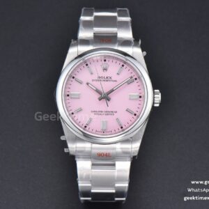 Oyster Perpetual 126000 36mm 904L GMF rosa Zifferblatt SS-Armband VR3230