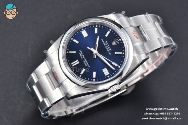 Oyster Perpetual 126000 36mm 904L GMF Blue Dial SS Bracelet VR3230 - Image 4