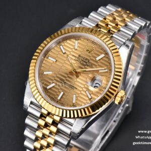 DateJust 41MM YG/SS VSF YG Motif Dial Lume Marker Jubilee VS3235
