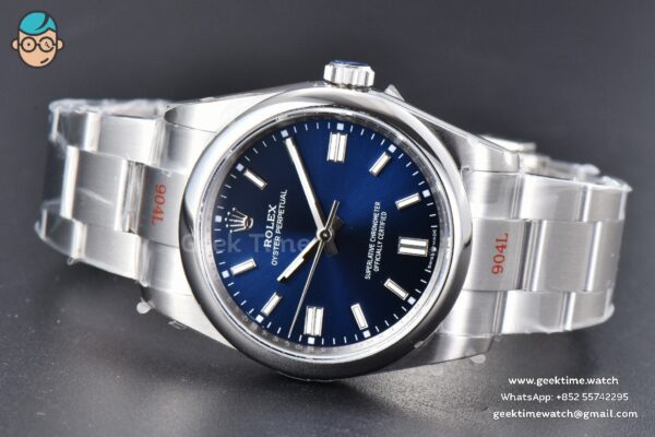Oyster Perpetual 126000 36mm 904L GMF Blue Dial SS Bracelet VR3230 - Image 5