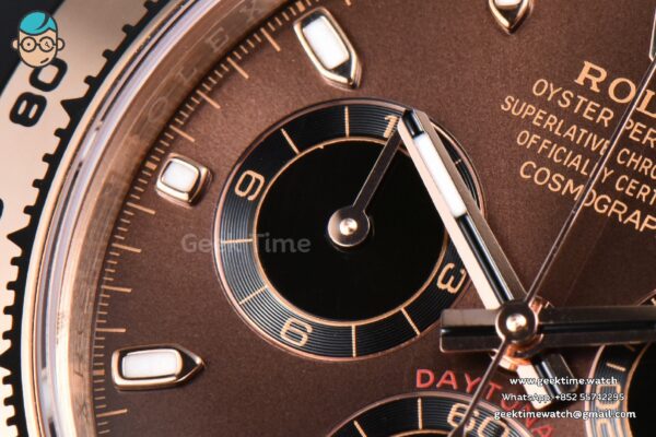 Daytona 116505 RG APSF Brown Dial Lume Marker RG Bracelet SH4130 - Image 6