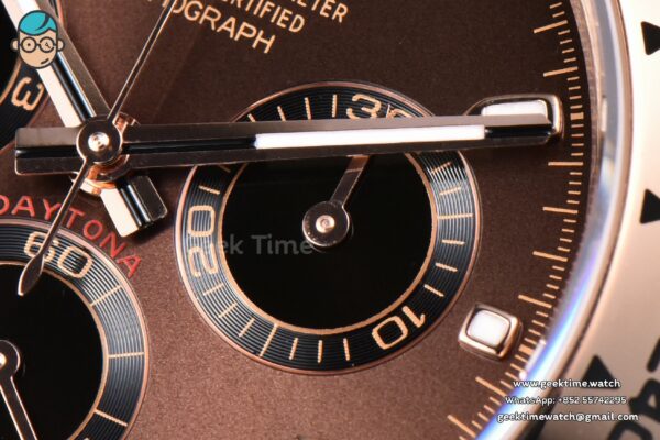 Daytona 116505 RG APSF Brown Dial Lume Marker RG Bracelet SH4130 - Image 7