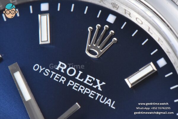 Oyster Perpetual 126000 36mm 904L GMF Blue Dial SS Bracelet VR3230 - Image 7