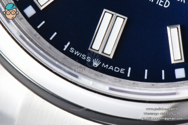 Oyster Perpetual 126000 36mm 904L GMF Blue Dial SS Bracelet VR3230 - Image 9
