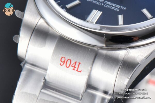 Oyster Perpetual 126000 36mm 904L GMF Blue Dial SS Bracelet VR3230 - Image 10