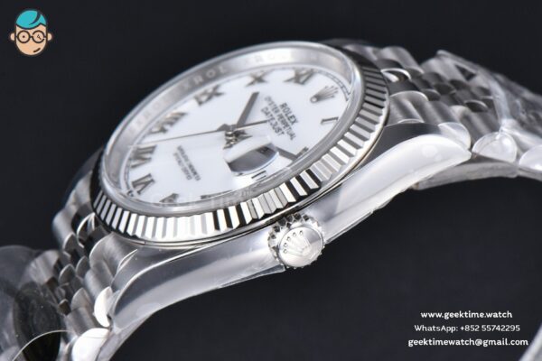DateJust 36MM 126234 Clean CF white Dial Roma Maker Jubilee Bracelet VR3235 - Image 11