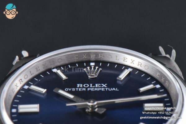 Oyster Perpetual 126000 36mm 904L GMF Blue Dial SS Bracelet VR3230 - Image 12