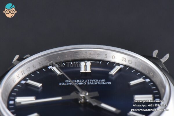Oyster Perpetual 126000 36mm 904L GMF Blue Dial SS Bracelet VR3230 - Image 13