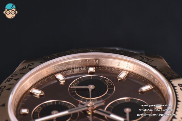 Daytona 116505 RG APSF Brown Dial Lume Marker RG Bracelet SH4130 - Image 13