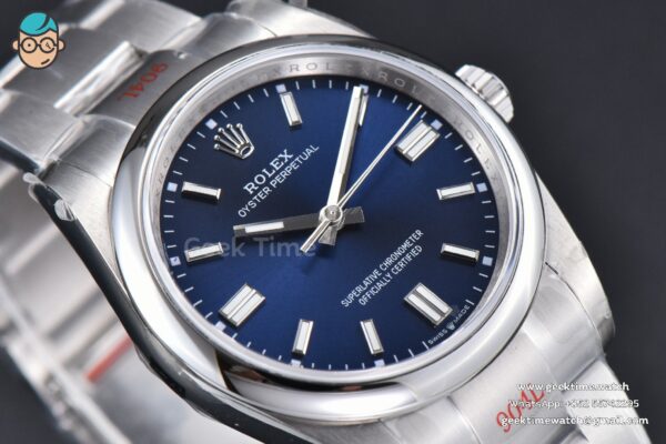 Oyster Perpetual 126000 36mm 904L GMF Blue Dial SS Bracelet VR3230 - Image 14