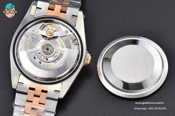 DateJust 36mm 126231 VSF RG/SS Gray Motif Dial Jubilee Bracelet VS3235 - Image 20