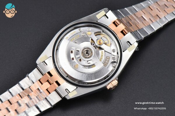 DateJust 36mm 126231 VSF RG/SS Gray Motif Dial Jubilee Bracelet VS3235 - Image 21