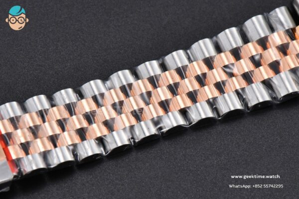 DateJust 36mm 126231 VSF RG/SS Gray Motif Dial Jubilee Bracelet VS3235 - Image 29