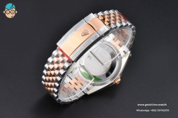 DateJust 36mm 126231 VSF RG/SS Gray Motif Dial Jubilee Bracelet VS3235 - Image 38