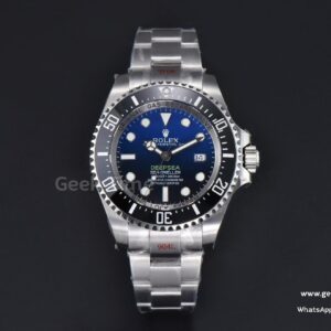DeepSea Dweller 126660 44mm GMF SS Gradient Blue Dial SS Bracelet VR3235