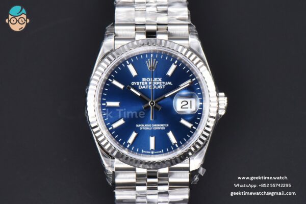 DateJust 36MM 904L VSF Blue Dial Jubilee VS3235 - Image 4