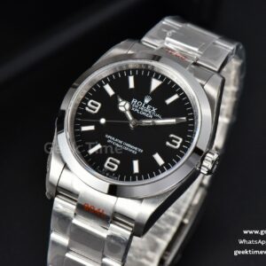 Explorer I 124270 36mm EWF Black Dial SS Bracelet A3230