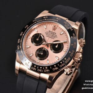 Daytona 116515 RG BTF Ceramic RG Dial Black Subdial Oysterflex Strap SA4130