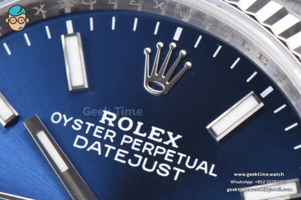 DateJust 36MM 904L VSF Blue Dial Jubilee VS3235 - Image 6