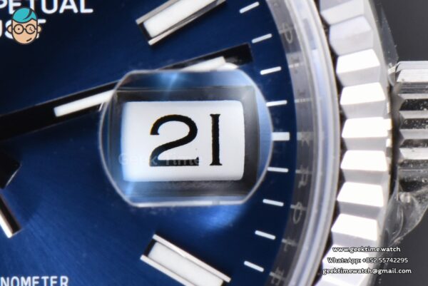 DateJust 36MM 904L VSF Blue Dial Jubilee VS3235 - Image 7