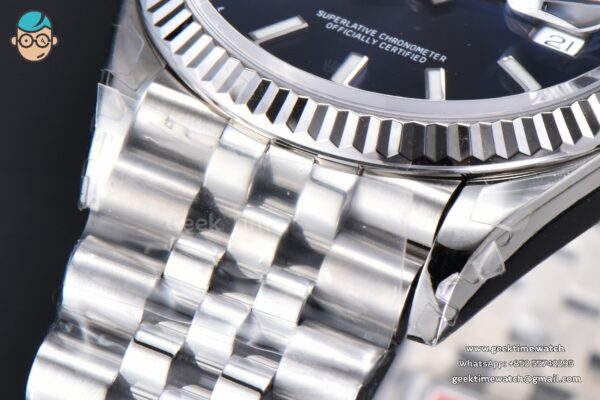 DateJust 36MM 904L VSF Blue Dial Jubilee VS3235 - Image 9