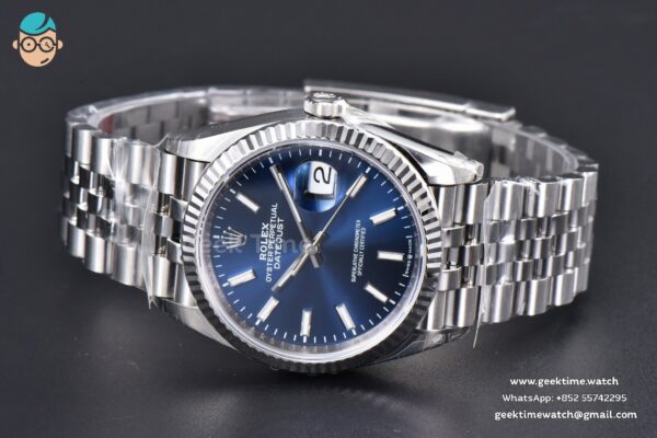 DateJust 36MM 904L VSF Blue Dial Jubilee VS3235 - Image 12
