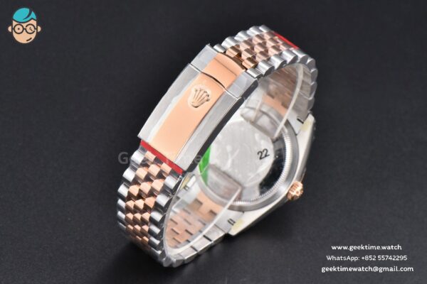 DateJust 36MM 126231 RG/SS VSF 904L RG Dial Diamond Marker RG/SS Jubilee Bracelet VS3235 - Image 36