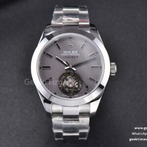 Milgauss Label Noir Tourbillon JBF 40mm SS-Armband