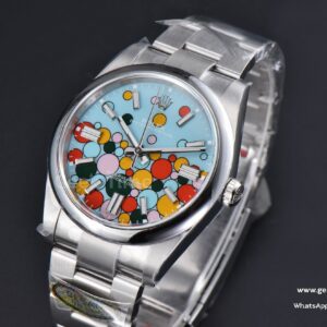 Oyster Perpetual 124300 41mm Clean CF 904L Tiffany Blue Celebration Ballon Dial SS Bracelet VR3230