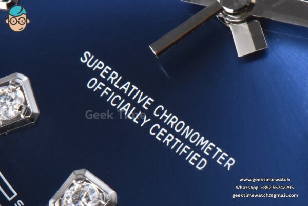 DateJust 36MM 904L VSF Blue Dial Diamond Marker Jubilee VS3235 - Image 6
