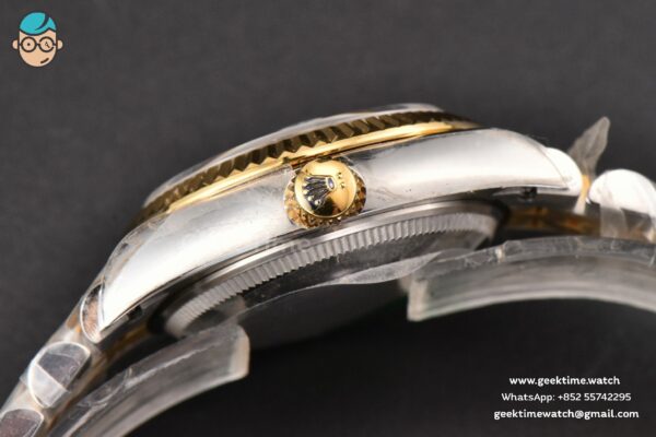 DateJust 31MM Ladies 904L YG/SS WF Green Dial Diamond Marker Jubilee Bracelet A2671 - Image 16