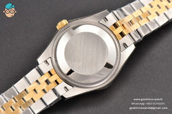 DateJust 31MM Ladies 904L YG/SS WF Green Dial Diamond Marker Jubilee Bracelet A2671 - Image 18