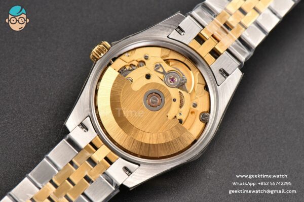 DateJust 31MM Ladies 904L YG/SS WF Green Dial Diamond Marker Jubilee Bracelet A2671 - Image 21