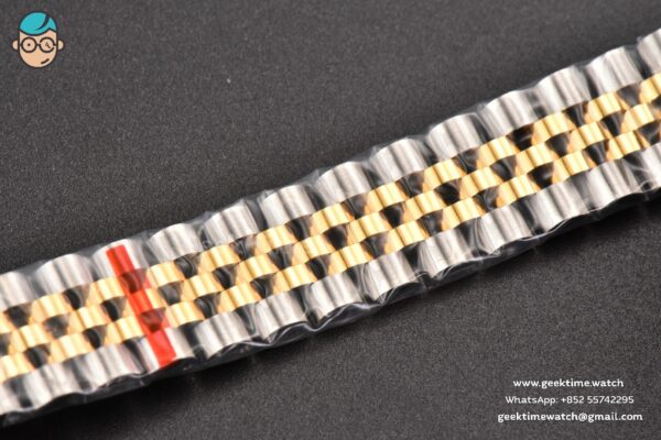 DateJust 31MM Ladies 904L YG/SS WF Green Dial Diamond Marker Jubilee Bracelet A2671 - Image 27
