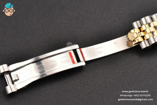 DateJust 31MM Ladies 904L YG/SS WF Green Dial Diamond Marker Jubilee Bracelet A2671 - Image 29