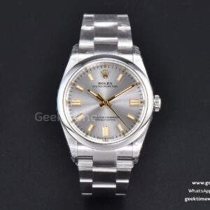 Oyster Perpetual 126000 36mm VSF 904L Silver Dial Oyster Bracelet VS3235