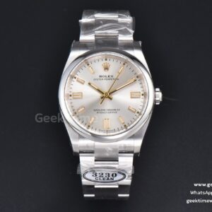 Oyster Perpetual 126000 36mm 904L Clean CF Silver Dial SS Bracelet VR3230