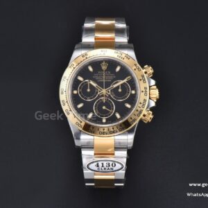 Daytona 116503 40mm Clean CF YG/SS Black Dial Lume Marker YG/SS Bracelet DD4130